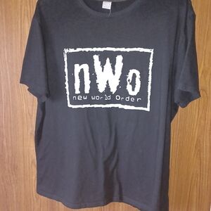 Classic nWo WCW Wrestling T-shirt Black 2XL